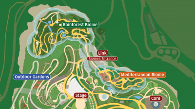 Eden Project map